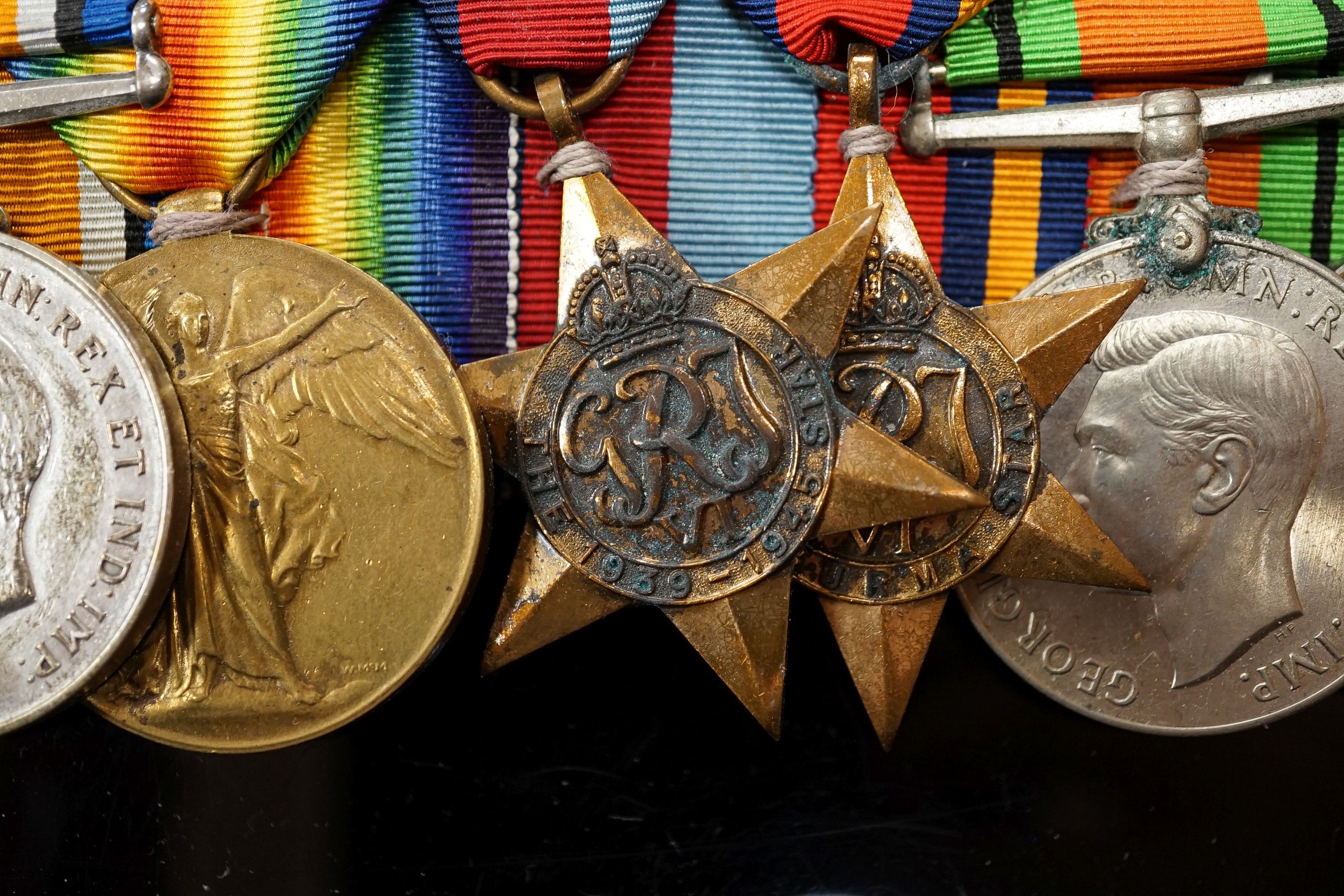 A Military Cross group of seven to 2. Lieut. E. J. Cuddeford